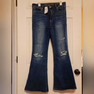 American Eagle Flare Jeans Womens Size 14 NWT